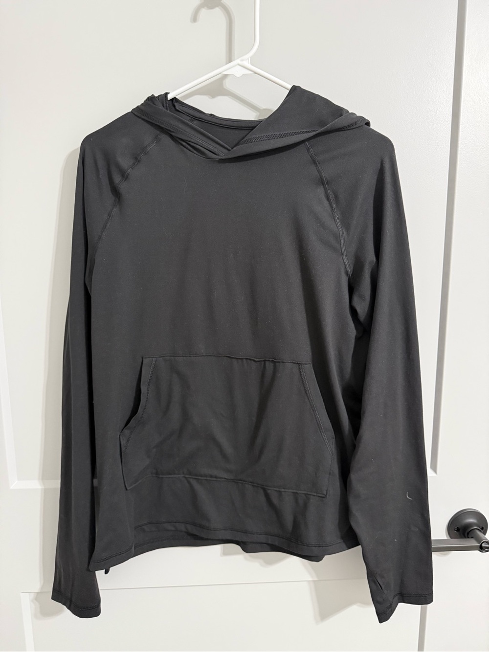 Member’s Mark Favorite Soft Hoodie Black Lightweight Pullover XXL 18